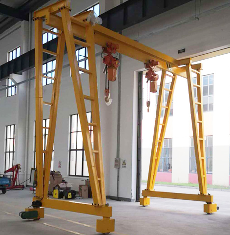 雙電動葫蘆小型龍門吊